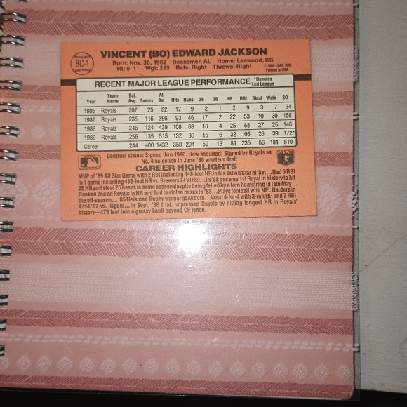 Bo Jackson donruss rookie card - Picture 2 of 2